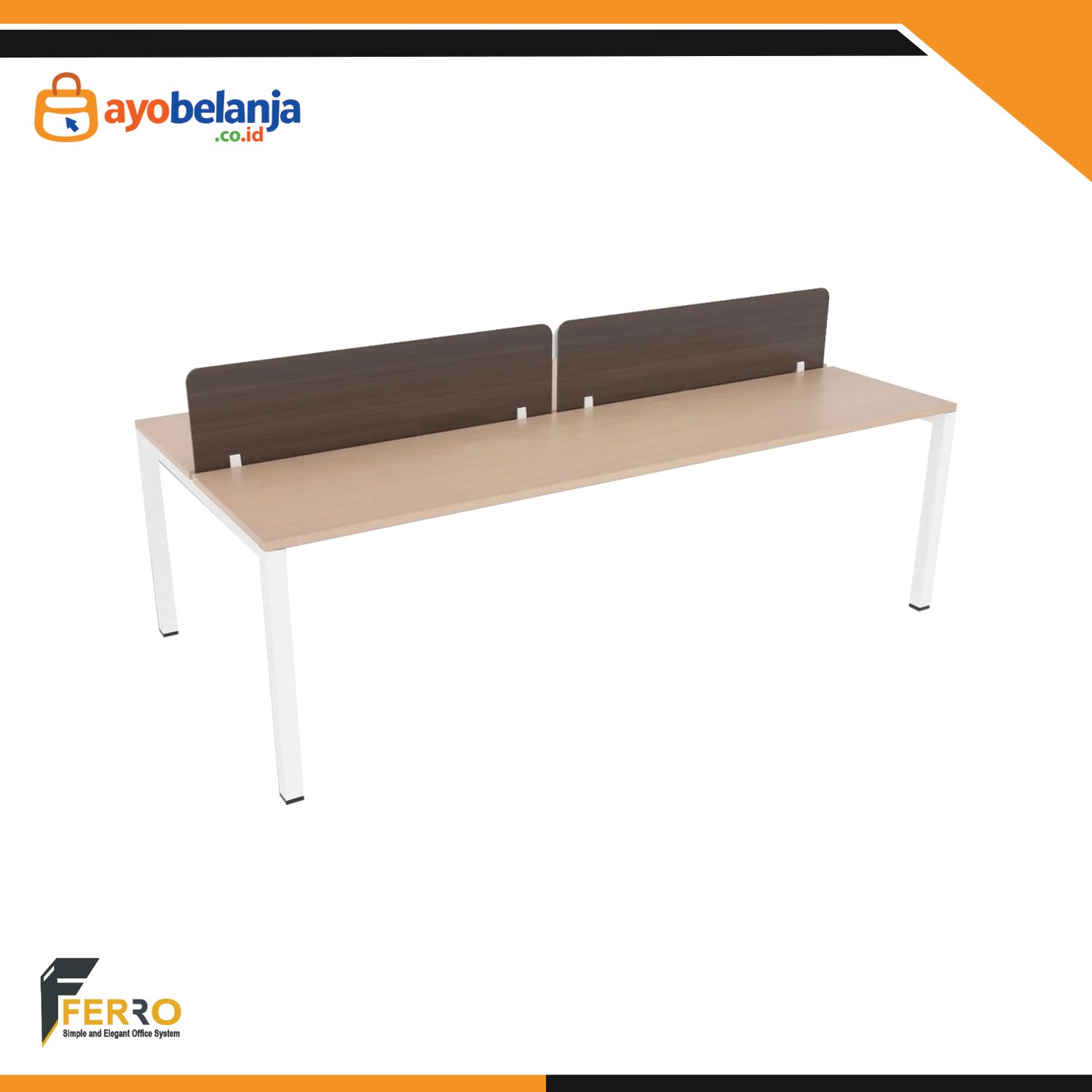 Meja Staff WS-02 uk. 2400