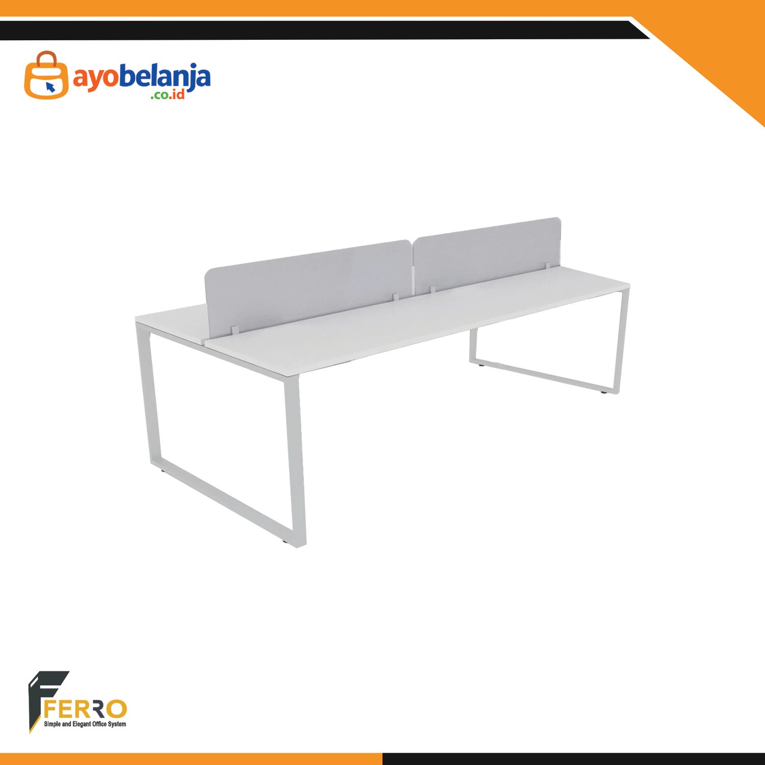 Meja Staff WS-05 uk. 2400