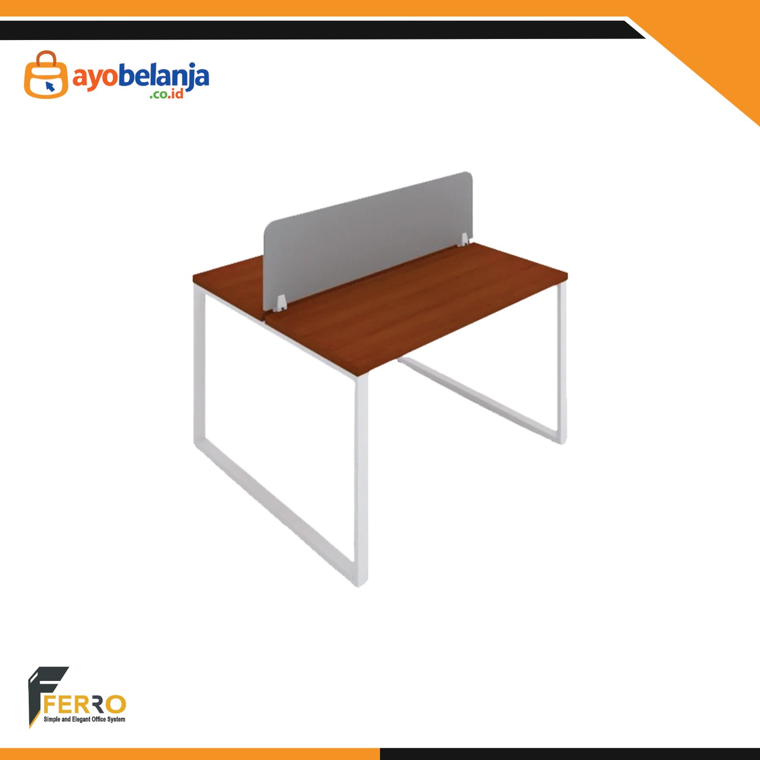 Meja Kerja Konfigurasi PT-01A uk. 1200