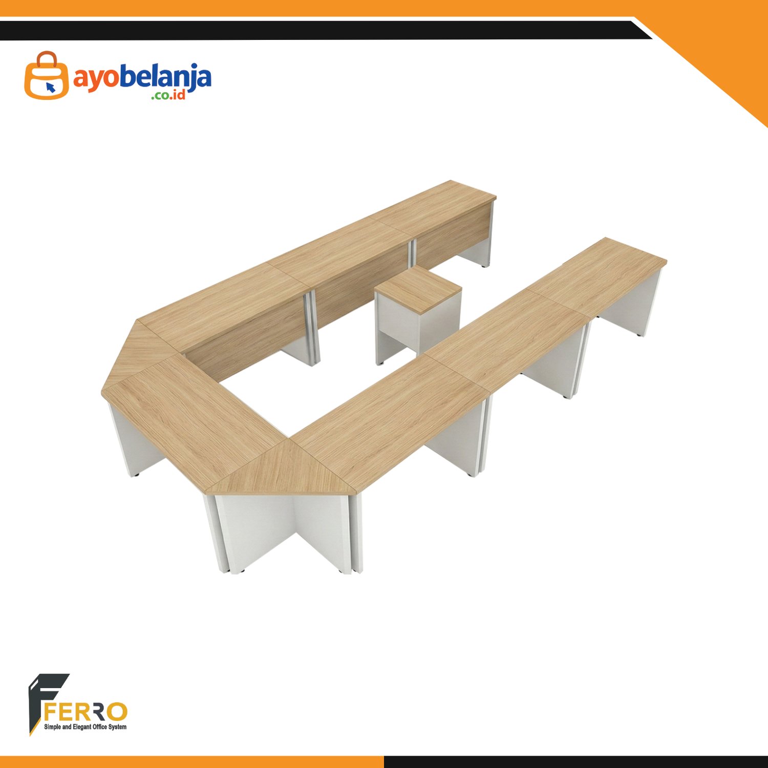 Meja Rapat CT-09B uk. 6400