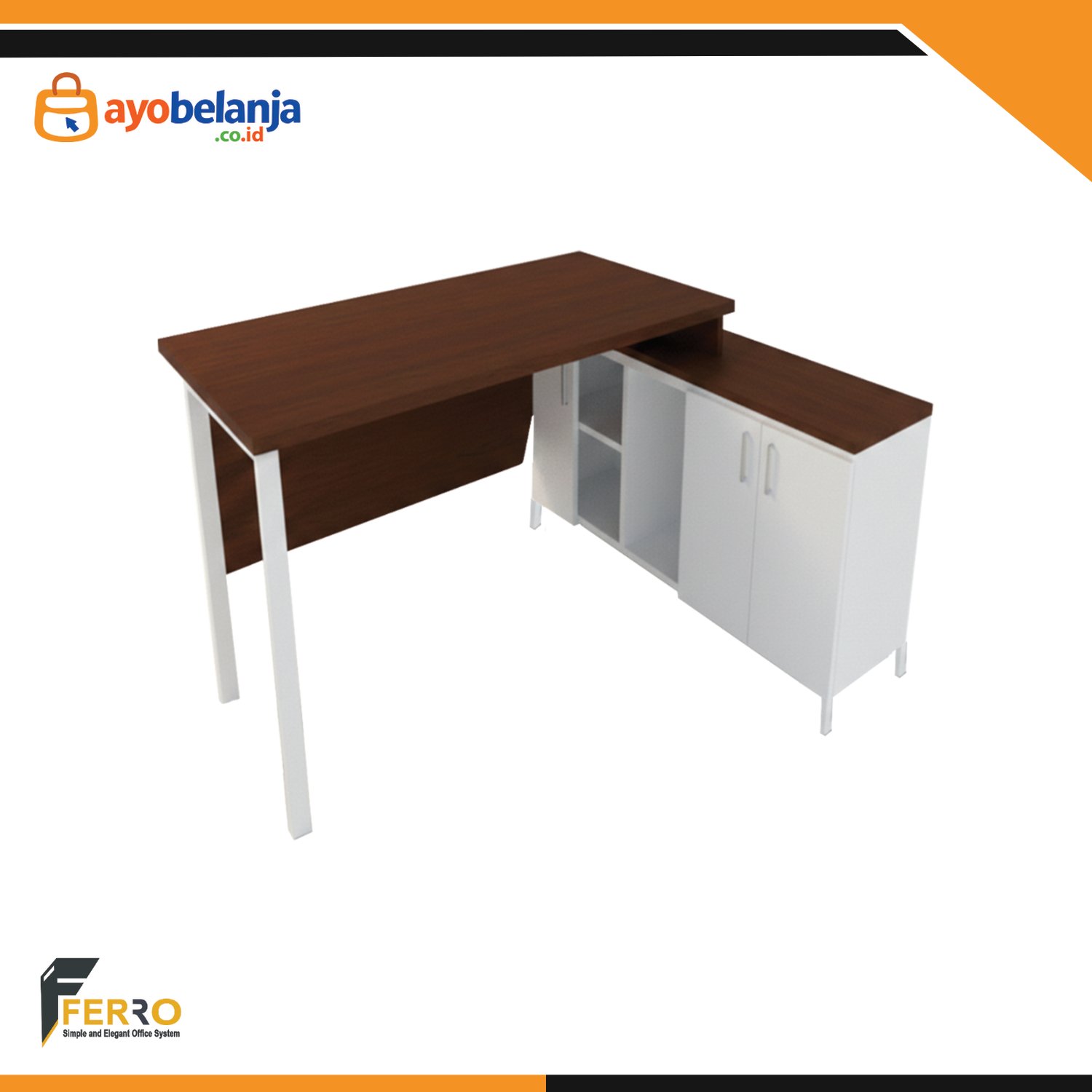 Meja Kerja WDE-02A uk. 1800