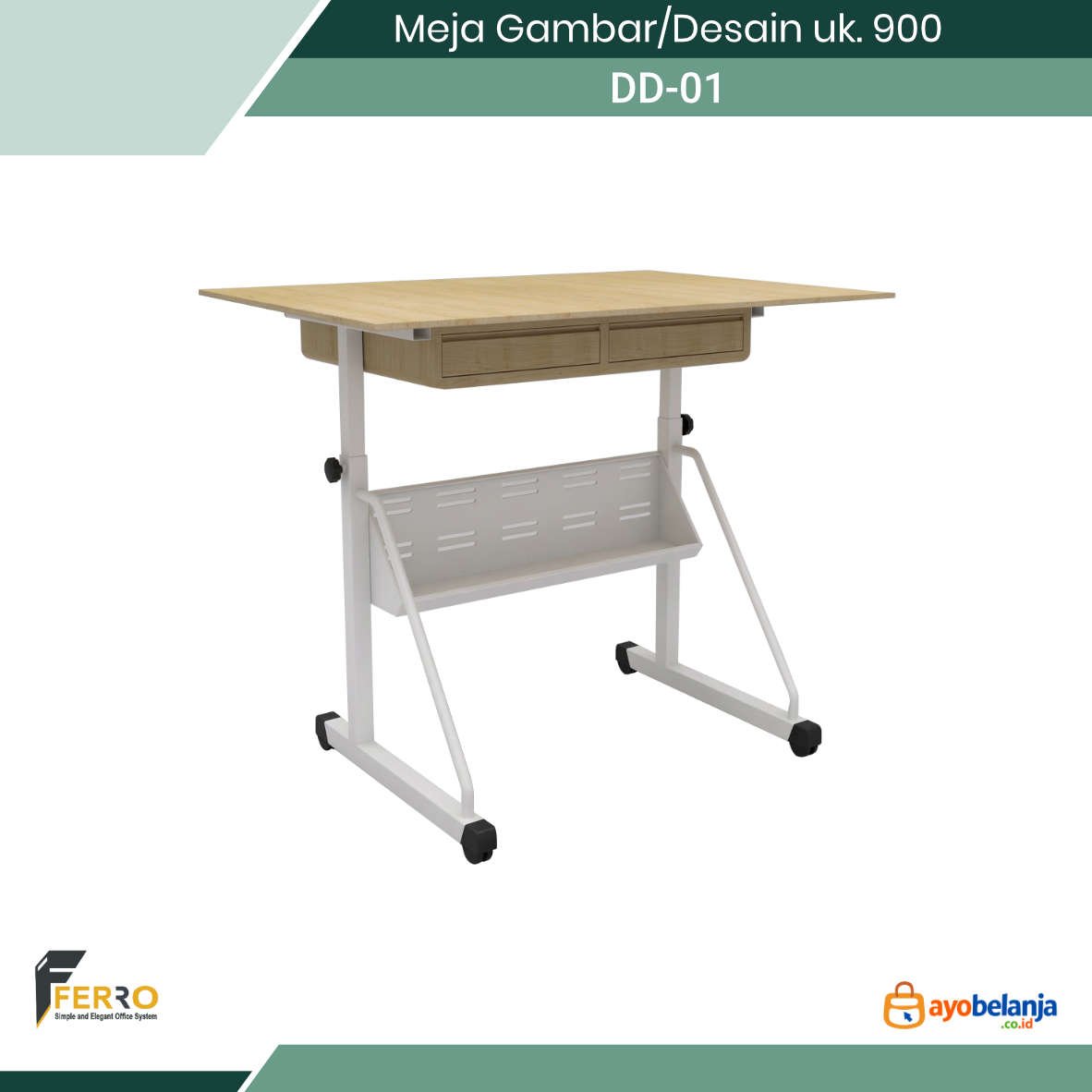 Meja Gambar/Desain uk. 900