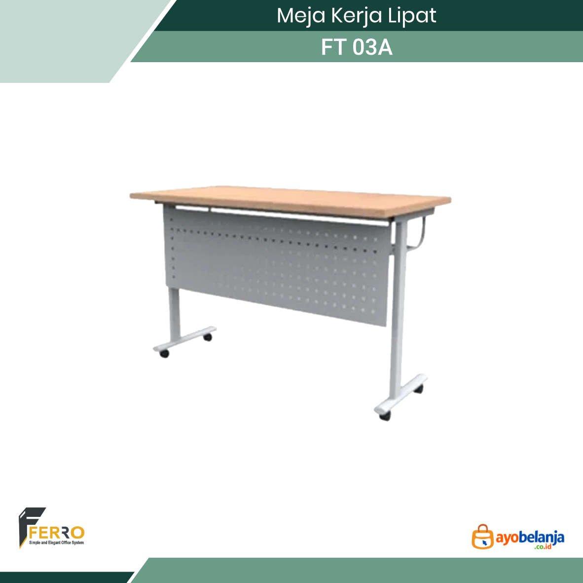 Meja Kerja Lipat