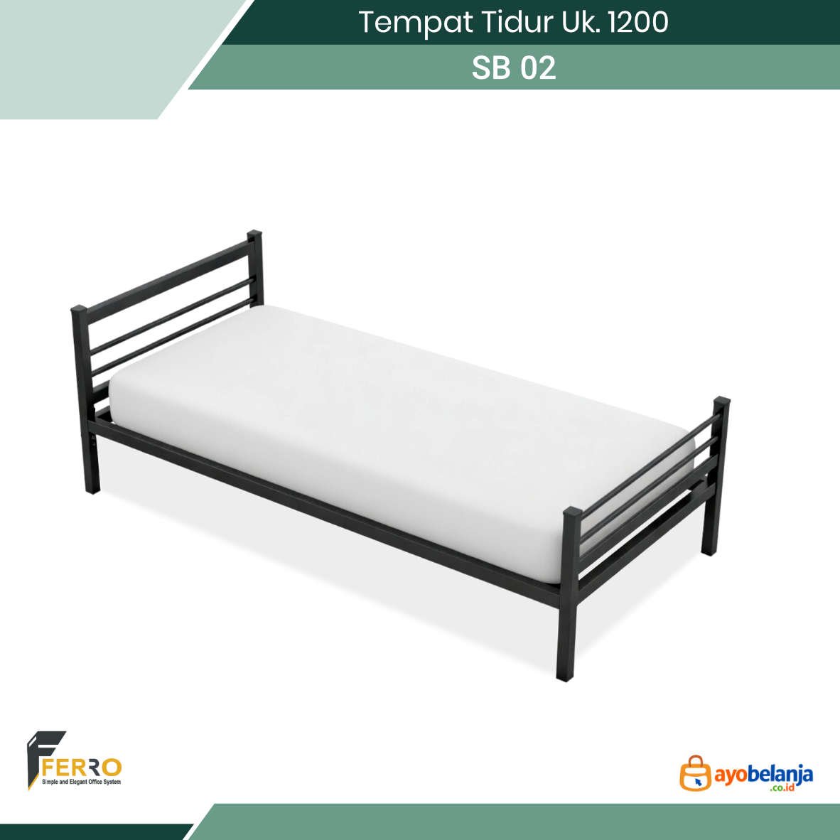 Tempat Tidur Uk. 1200
