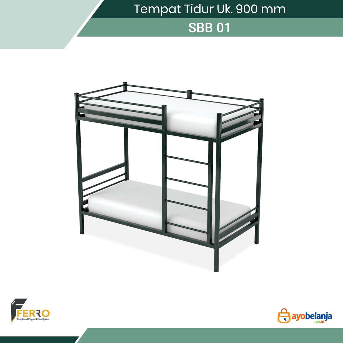Tempat Tidur Uk. 900 mm
