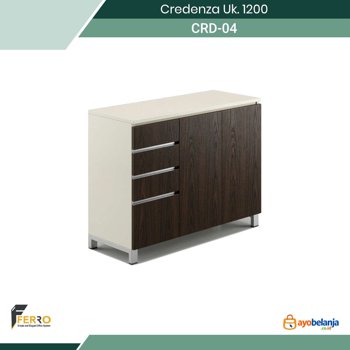 Credenza Uk. 1200