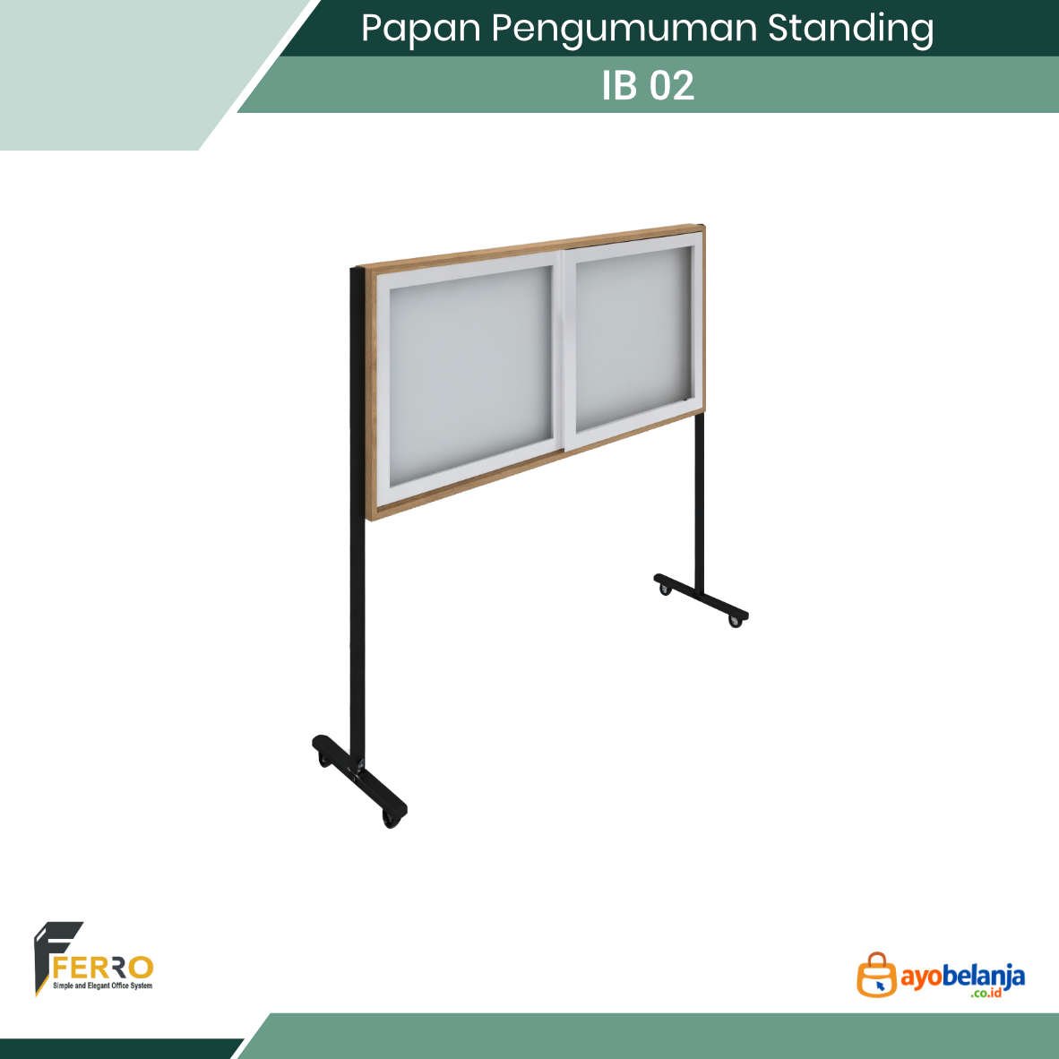 Papan Pengumuman Standing