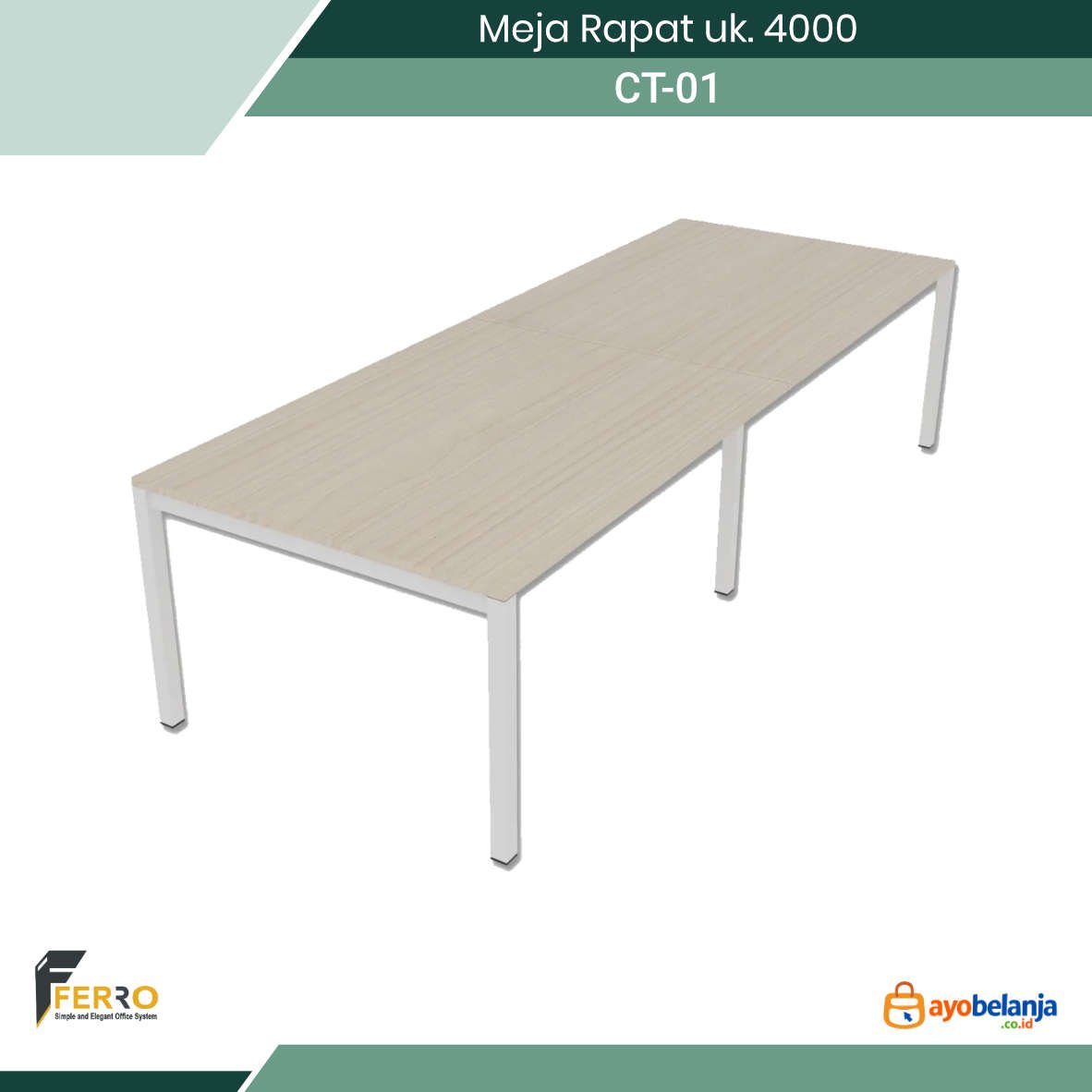 Meja Rapat uk. 4000