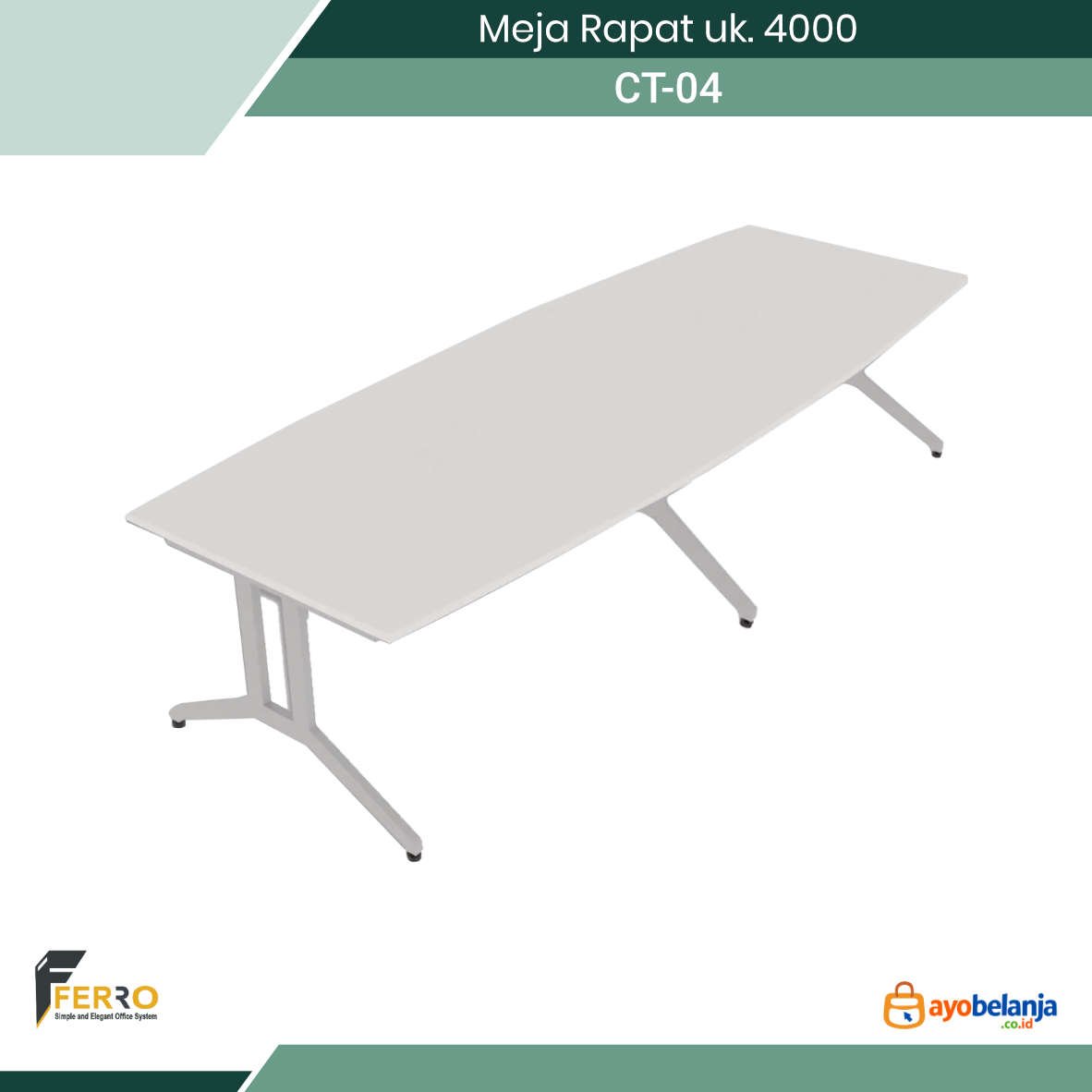 Meja Rapat uk. 4000