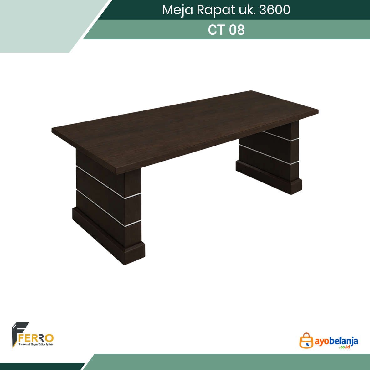 Meja Rapat uk. 3600