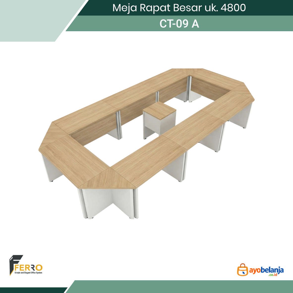 Meja Rapat Besar uk. 4800