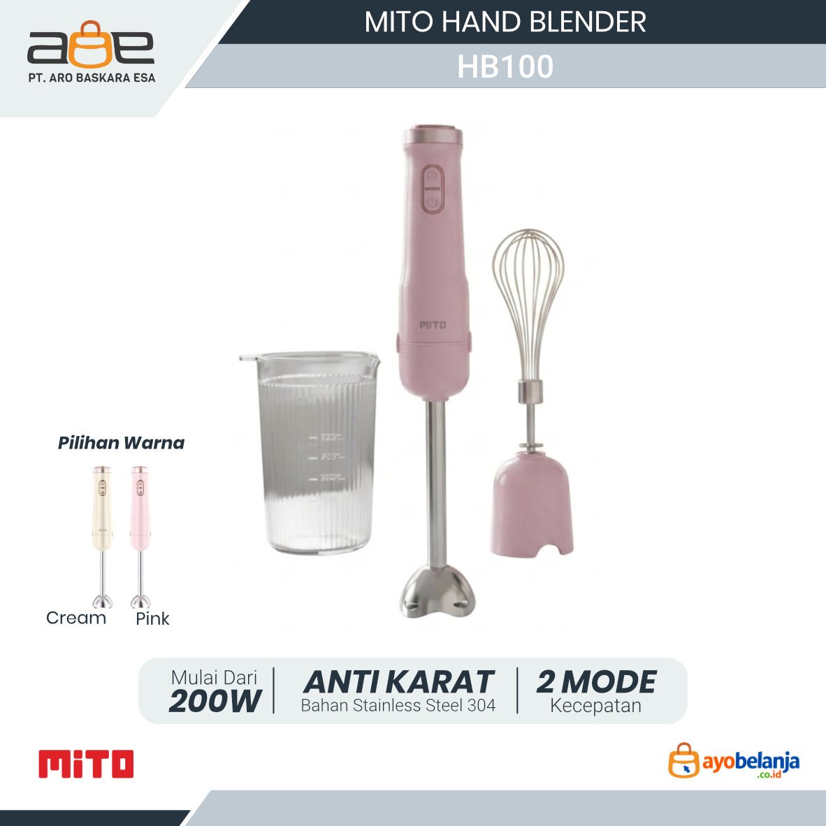 MITO - HAND BLENDER - HB100