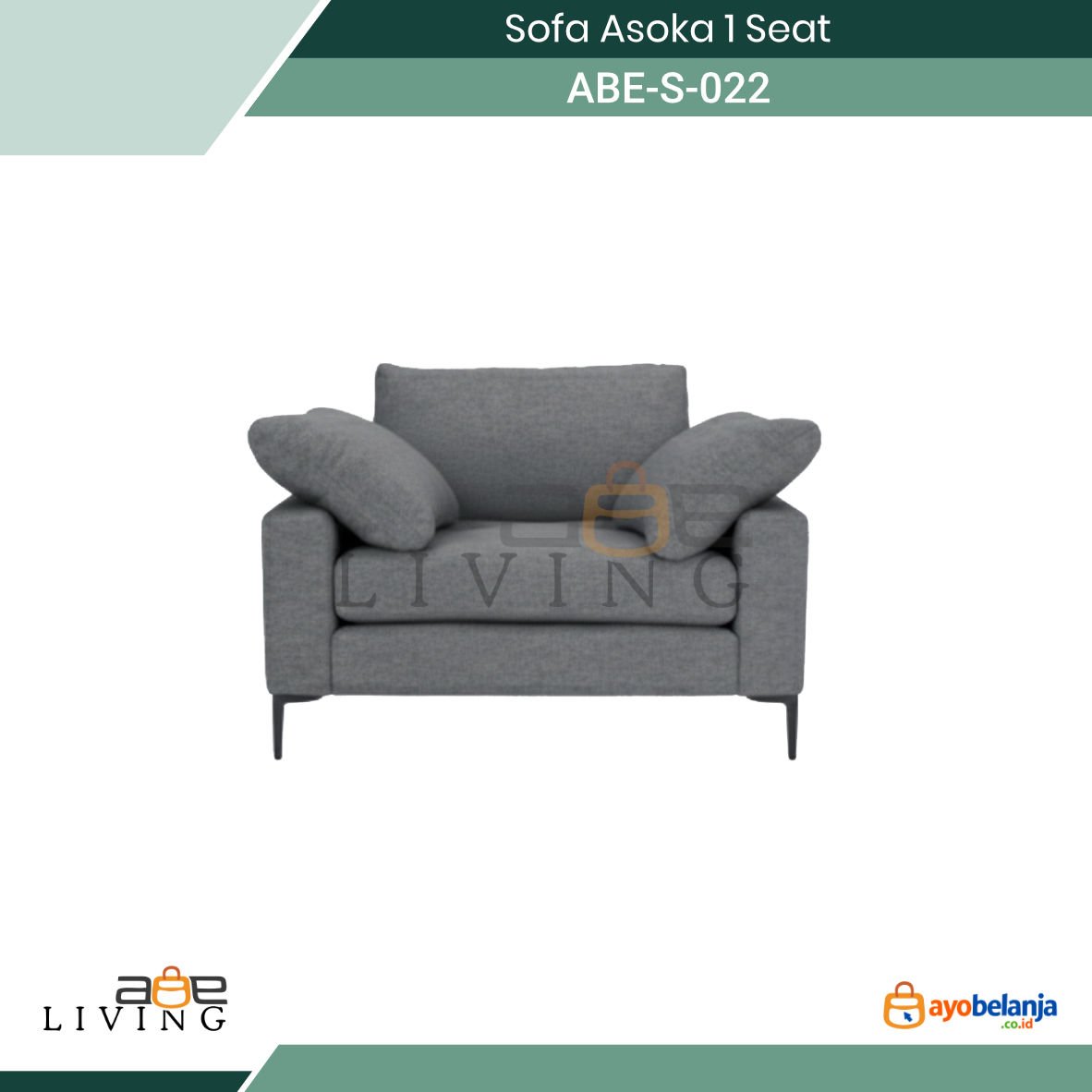 Sofa Asoka 1 Seat