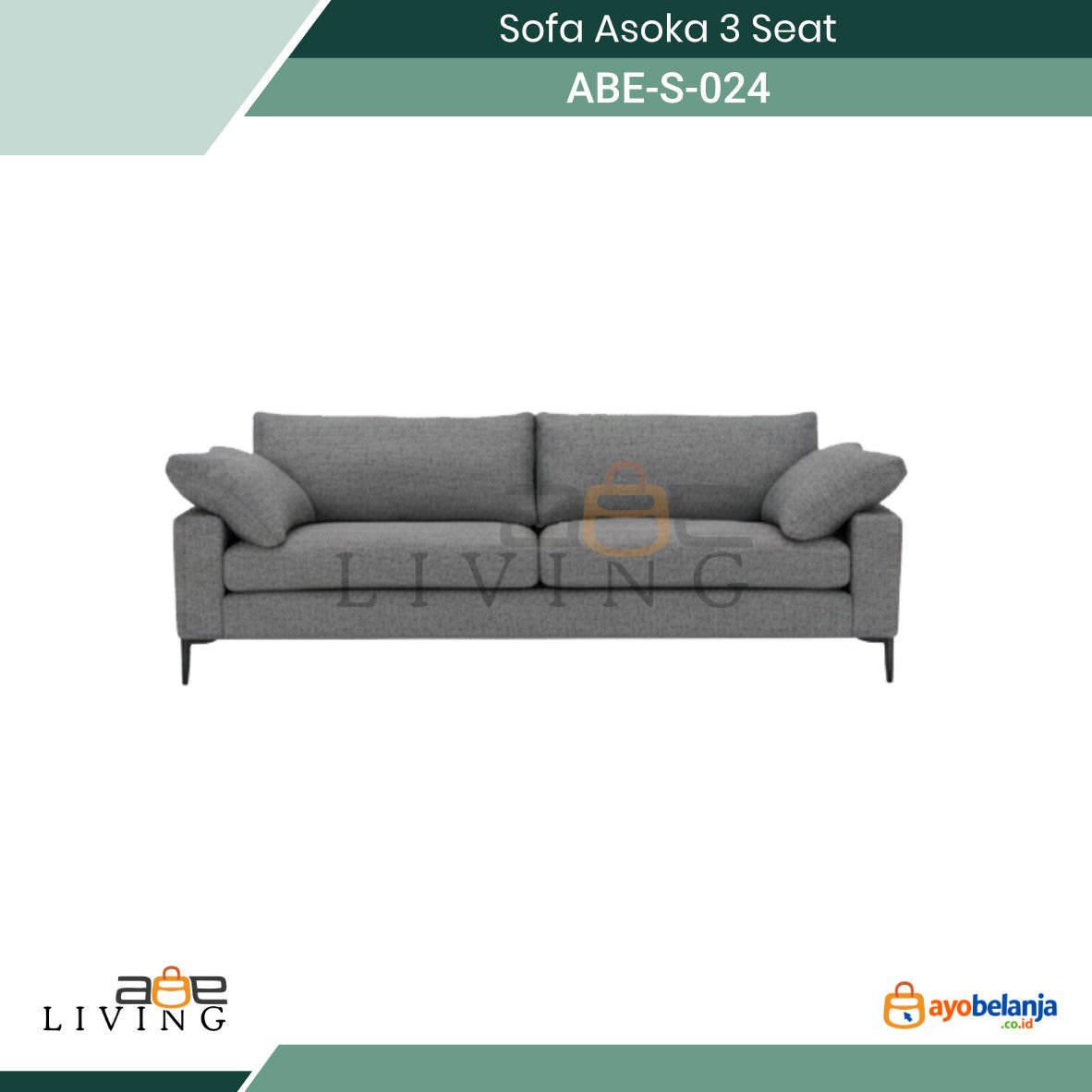 Sofa Asoka 3 Seat