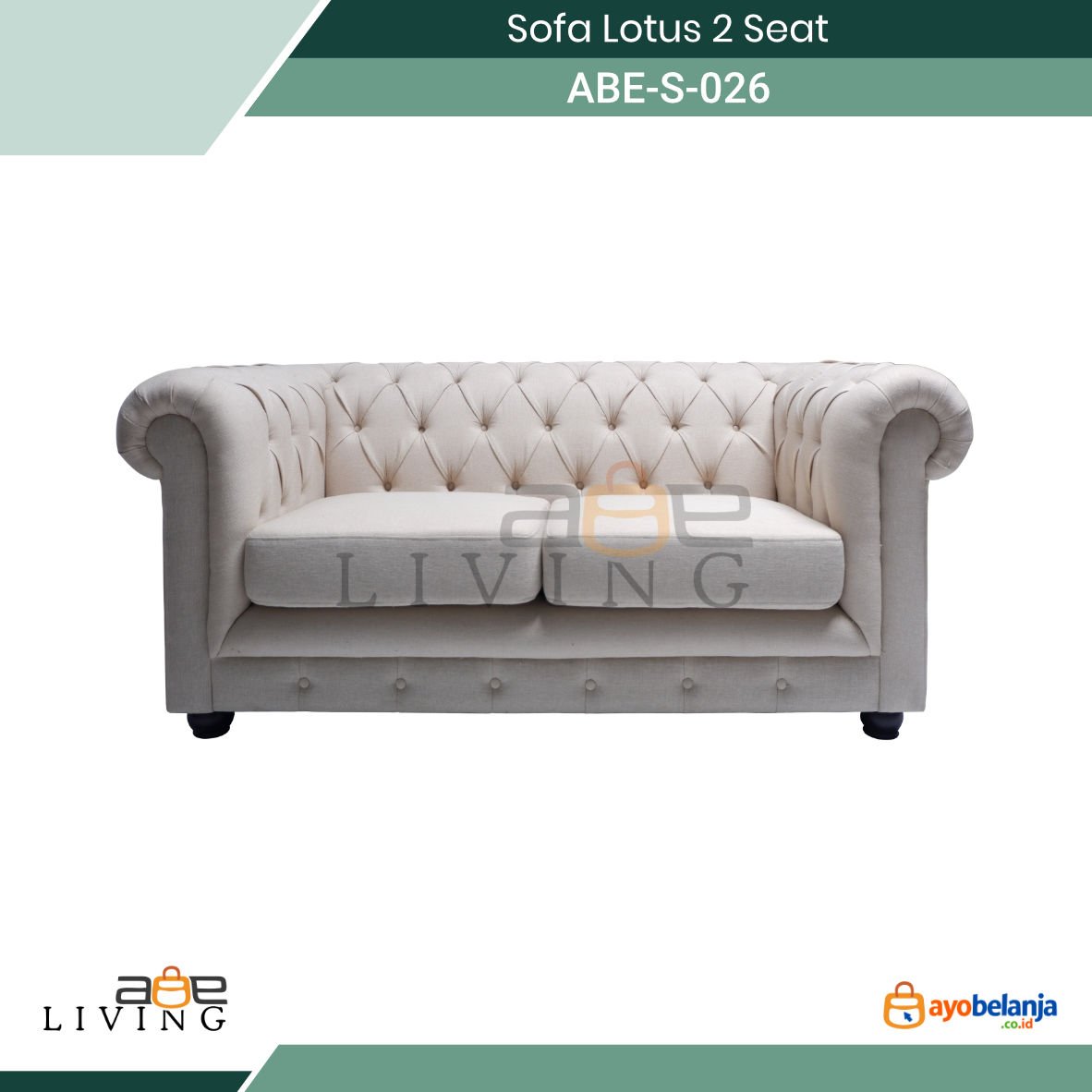 Sofa Lotus 2 Seat