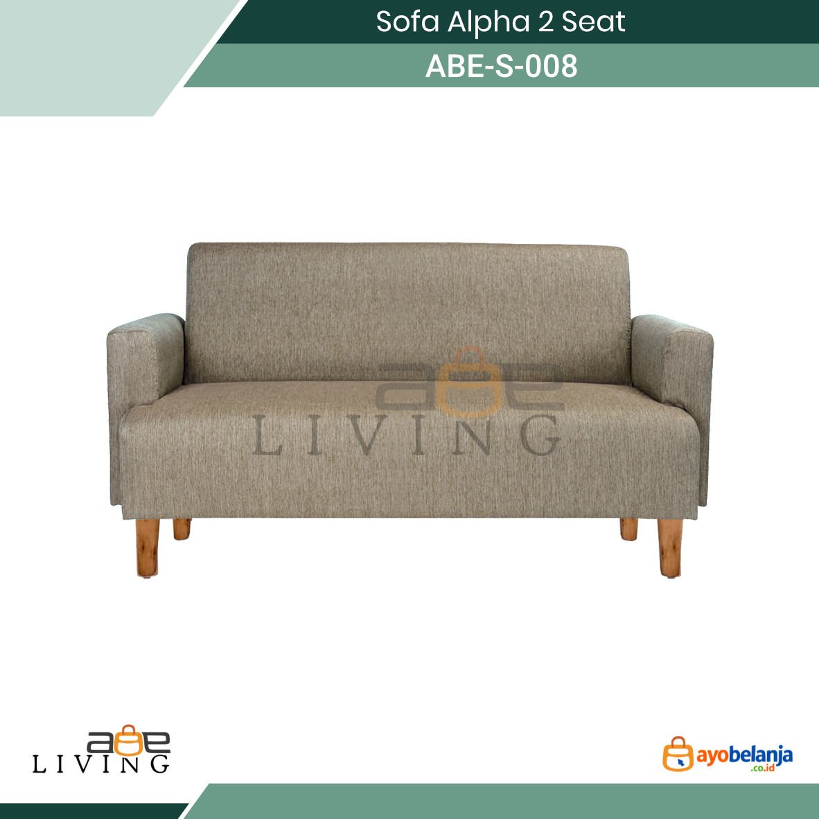 Sofa Alpha 2 Seat