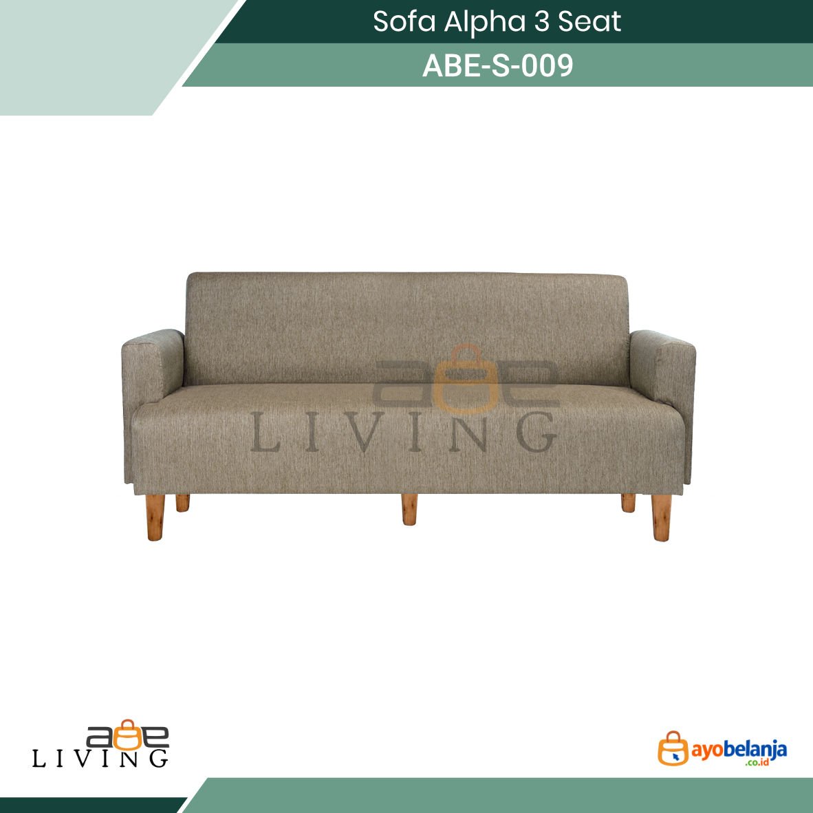 Sofa Alpha 3 Seat